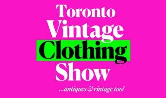 Toronto vintage clothing show