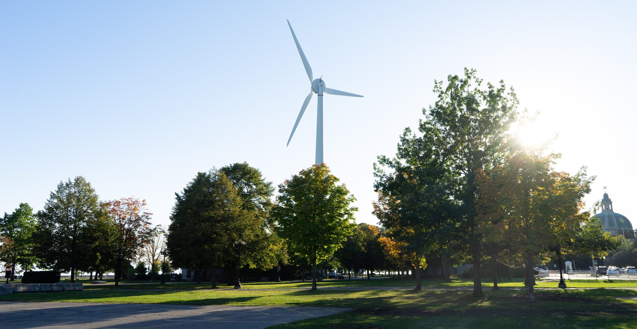 windmill in bandshell park